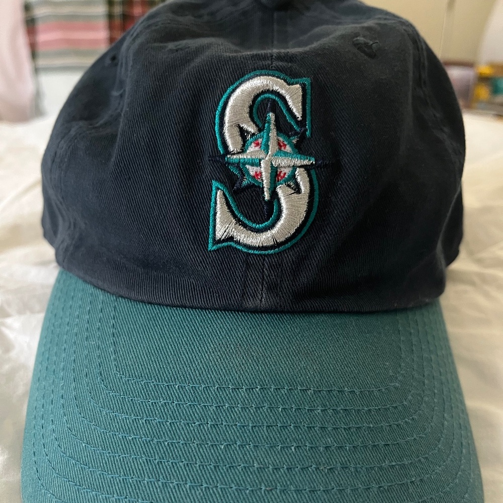 Seattle Mariners ’47 Brand Clean Up Cap Navy Teal MLB Adjustable Hat